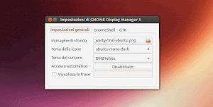 GDM3setup su Ubuntu 13.04 Raring