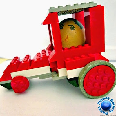 Lego Egg Racer from Planet Smarty Pants