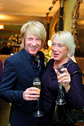 Ian Carmichael, Stylist at Royston Blythe, and Manager at Browns Bride, Samantha Moore. Ian Carmichael, Stylist at Royston Blythe, and Manager at Browns Bride, Samantha Moore.