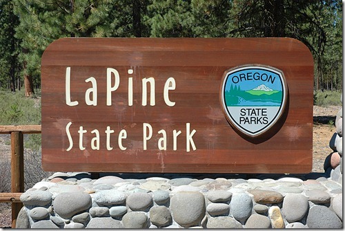 La Pine Sign