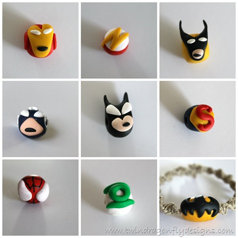 DIY Super Hero Beads super hero necklace