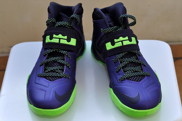 Nike Zoom Soldier VII Court PurpleFlash Lime is Now Available