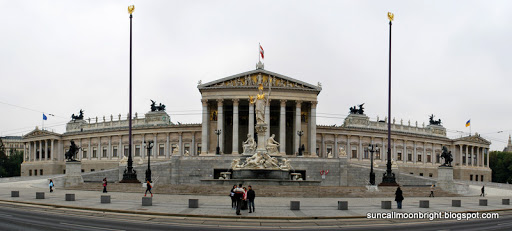 Austrian Parliament Panorama