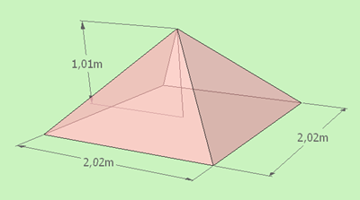 piramide base quadrata