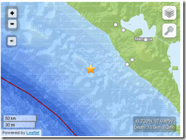 fuerte sismo 15 junio 2013 nicaragua