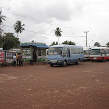 Negombo's bus station