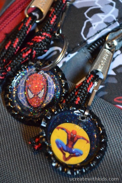 Rockin' Awesome Spiderman Zipper Pull Rockin' Awesome Spiderman Zipper Pull