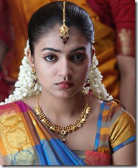 Actress Nazriya Nazim Beautiful Stills in Thirumanam Ennum Nikkah