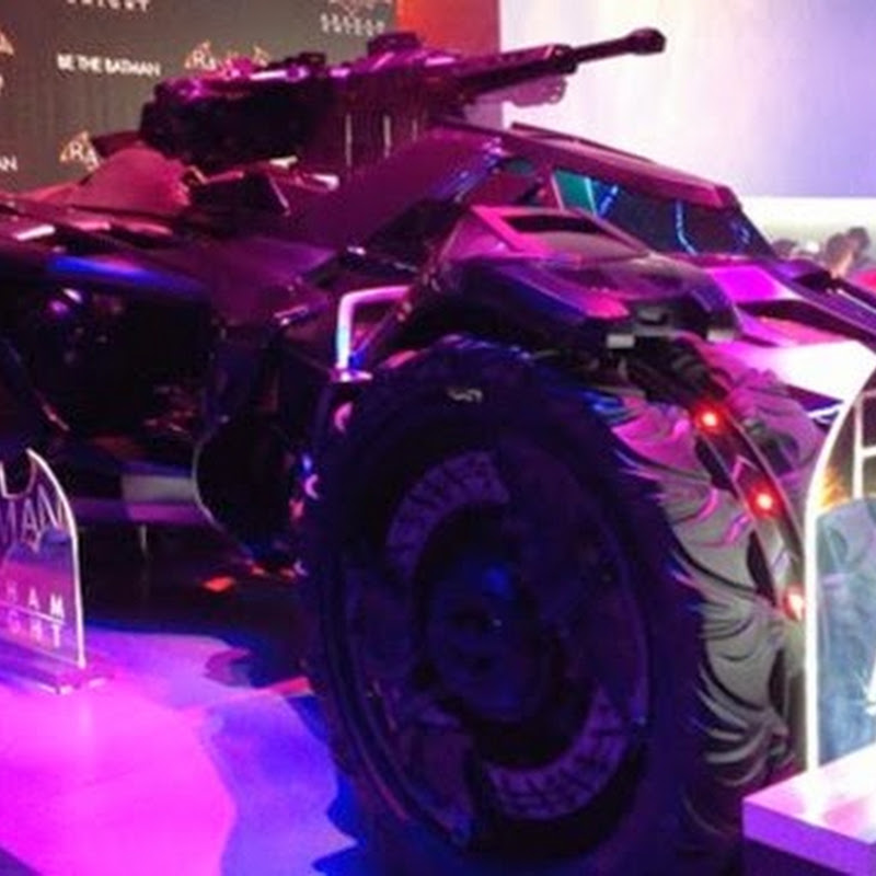 Sie brachten tatsächlich ein Batmobil auf die E3 mit
