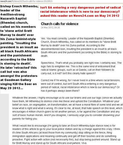 [Black%2520racist%2520hatespeech%2520ZUMA%2520painting%2520BAPTIST%2520CHURCH%2520LEADER%2520ENOCH%2520MTHEMBU%2520CALLS%2520FOR%2520STONING%2520TO%2520DEATH%2520OF%2520ARTIST%2520BRETT%2520MURRAY%255B5%255D.jpg]