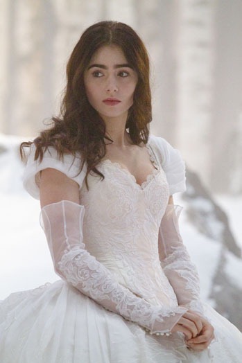 Lily Collins, "Snow White," September 13, 2011
