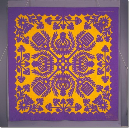Lili'uokalani  (1993). Hawaiian quilt by Deborah (Kepola) U Kakalia, Bishop Museum Honolulu