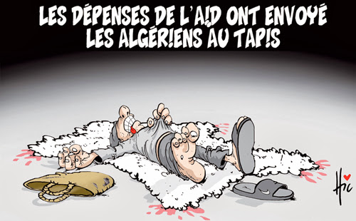 Les dépenses de lAid ont envoyé les algériens au tapis 