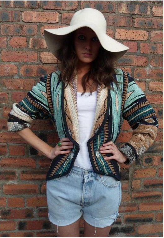 Handmade Navajo Jacket, £55, We Love To Boogie Vintage