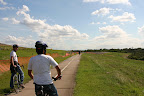 On the bike trail through Boondall Wetlands
