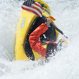 Dane Jackson, mid-roll at Brennan's Wave. Missoula, Mont., June 26th, 2012