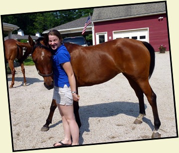 07 - Marielle and her horse Melody