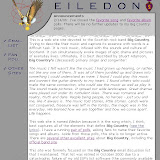 Screen of my old Big Country web site Screen of my old Big Country web site