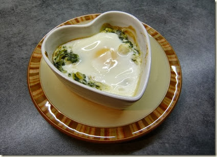 baked eggs with haddock and spinach5