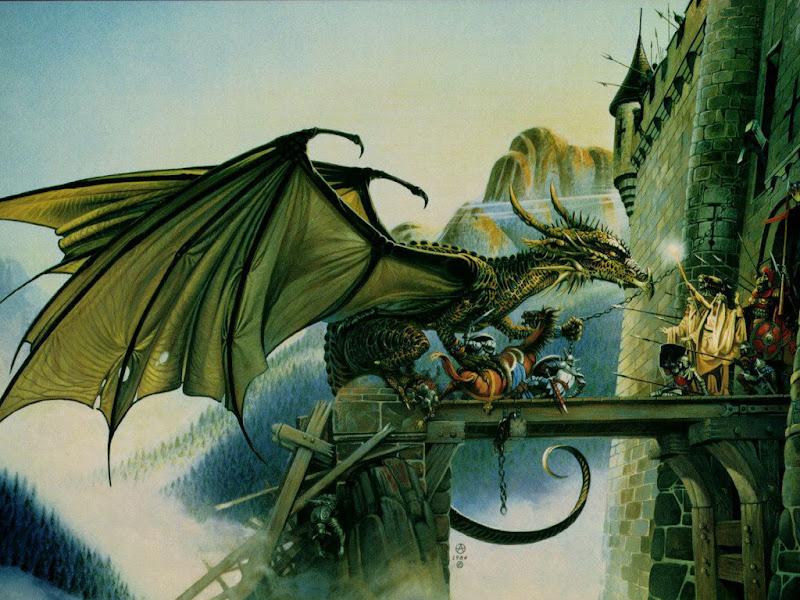 Green Dragon Magic, Dragons