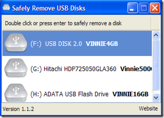 USB Disk Ejector