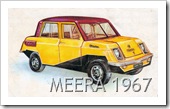 MEERA MINI CAR 1967 MODELLO DEFINTIVO