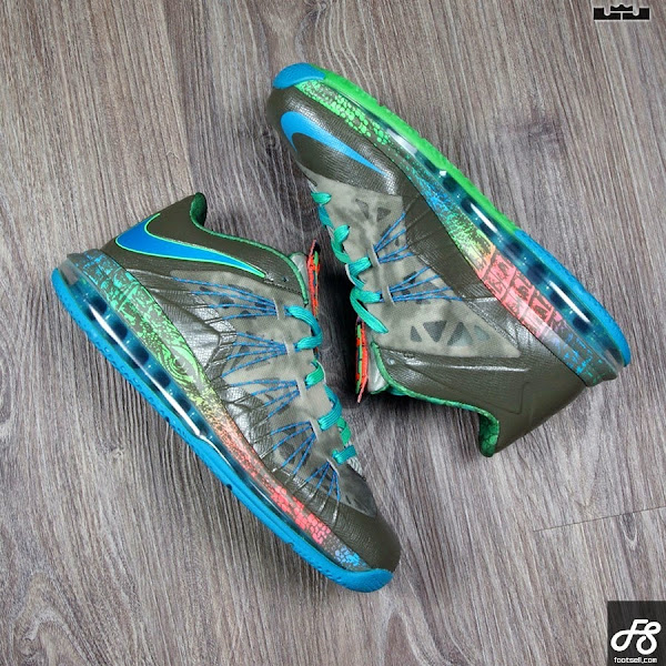 Nike Air Max LeBron X Low 8220Swamp Thing8221 Release Date