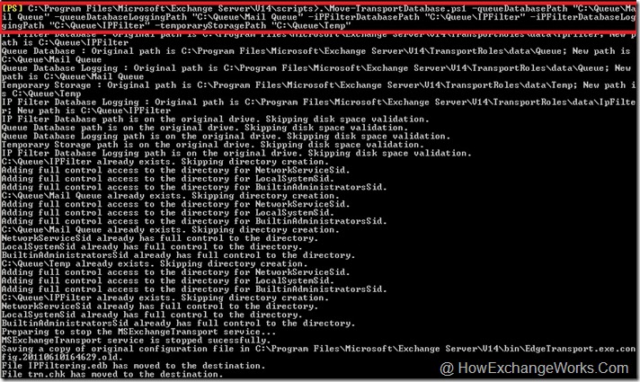 Move db in 2010 sp1