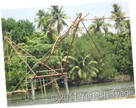 Chinease Fishing Net: @Kumarakom (Yanesh tyagi) Chinease Fishing Net: @Kumarakom (Yanesh tyagi)