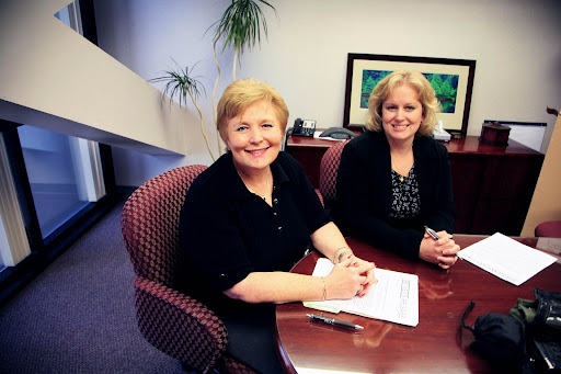 Eileen Wollenburg, Director of Learning and Development at BKD and Donna Barton of BKD's Public Relations.

Photo Credit: Alex Crowder