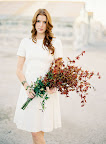 Kate loves how this bouquet blends the timeless elegance of form and line with a very passionate deep, dark tone.