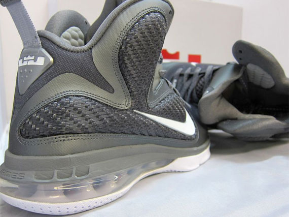 Releasing Now Nike LeBron 9 Cool GreyWhiteMetallic Silver