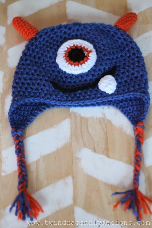 Crochet Monster Hat (12) Crochet Monster Hat (12)