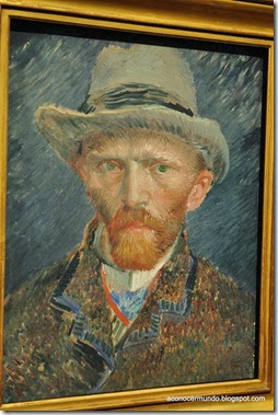 Amsterdam. Museo Rijksmuseum (Interior). Autorretrato de Van Gogh - DSC_0137