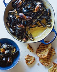 Mussels Saffron Cream Mussels Saffron Cream