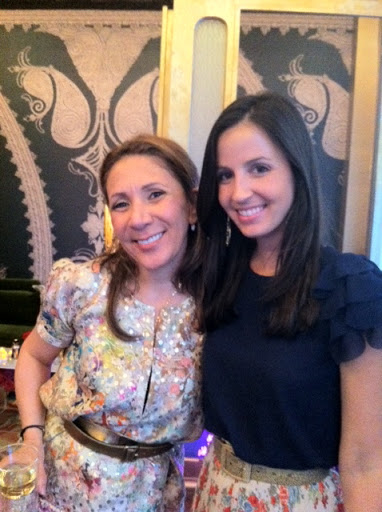 Here, Reem Acra and Alexandra Dillard.