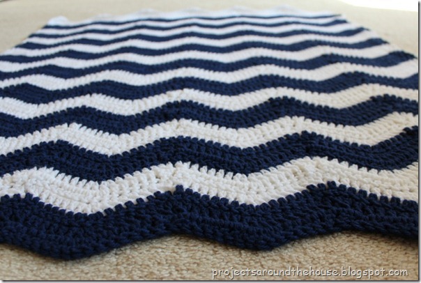 Crochet Chevron Baby Blanket Crochet Chevron Baby Blanket