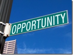 Opportunity sign