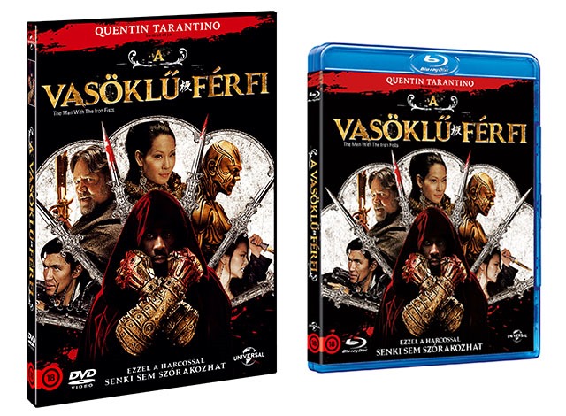 A vasöklű férfi (The Man With The Iron Fists) DVD-n és BD-n
