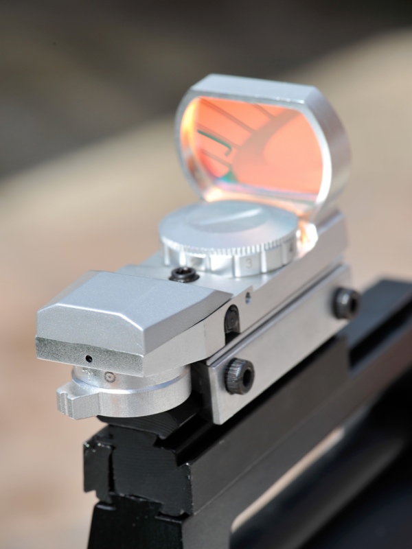 Red Dot Reflex Sight, Silver for Airguns Airsoft In UK eBay