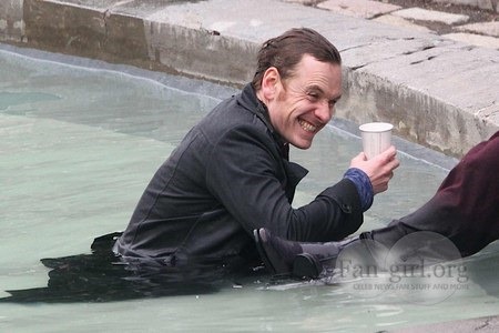 Bestia és Magneto harca az X-Men - Az eljövendő múlt napjai forgatásán 10