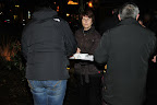 Opening kerststal: Foto