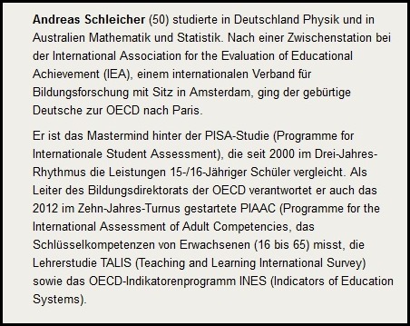 Andreas Schleicher Vitae Andreas Schleicher Vitae