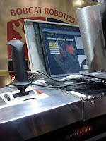 Our dashboard application with the back panel behind it