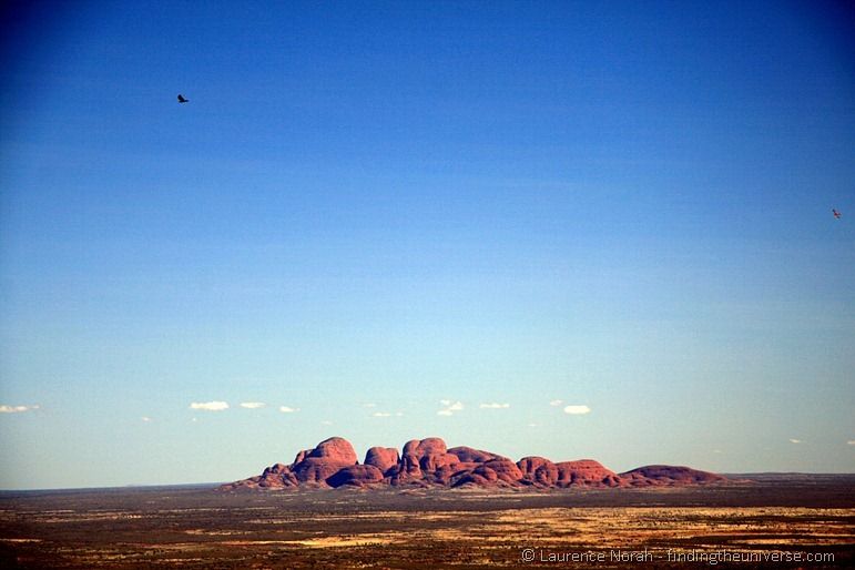 The Olgas as seen from Uluru