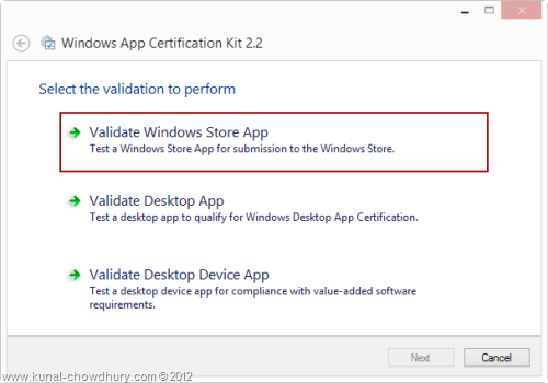 Windows App Certification Kit 2.2