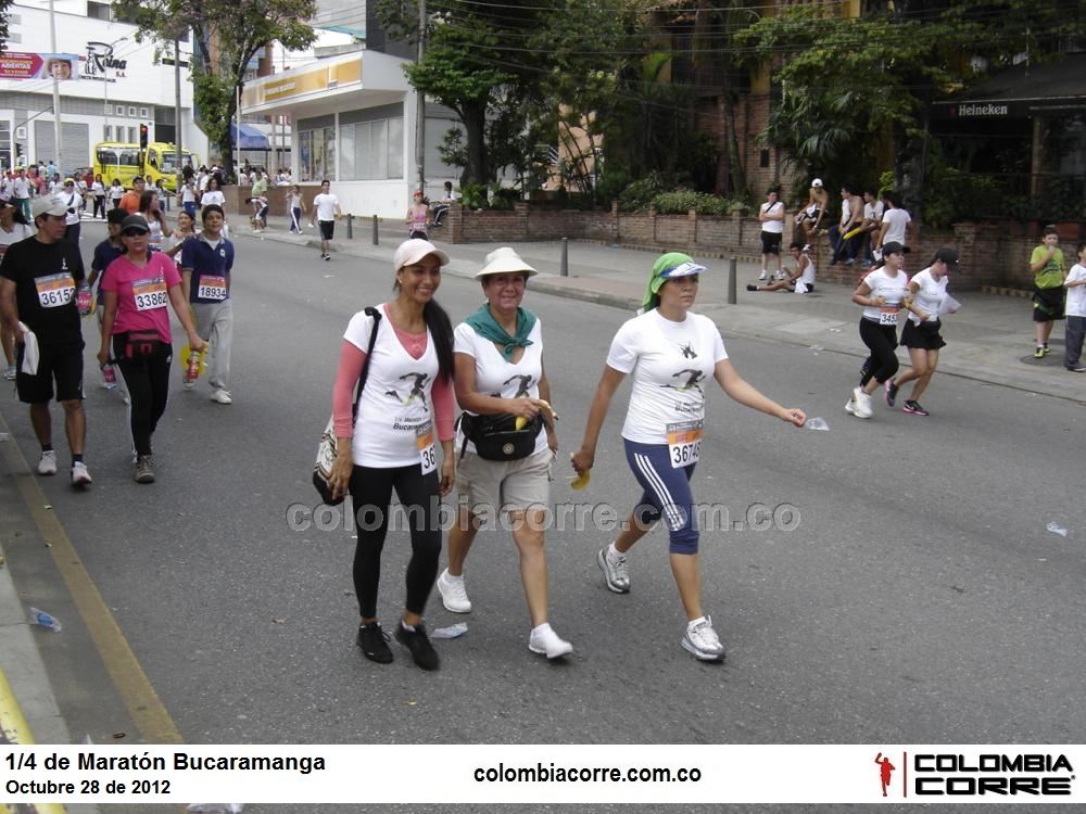cuarto de maraton ciudad de bucaramanga 2012