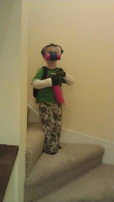 gas mask from Tom and steph