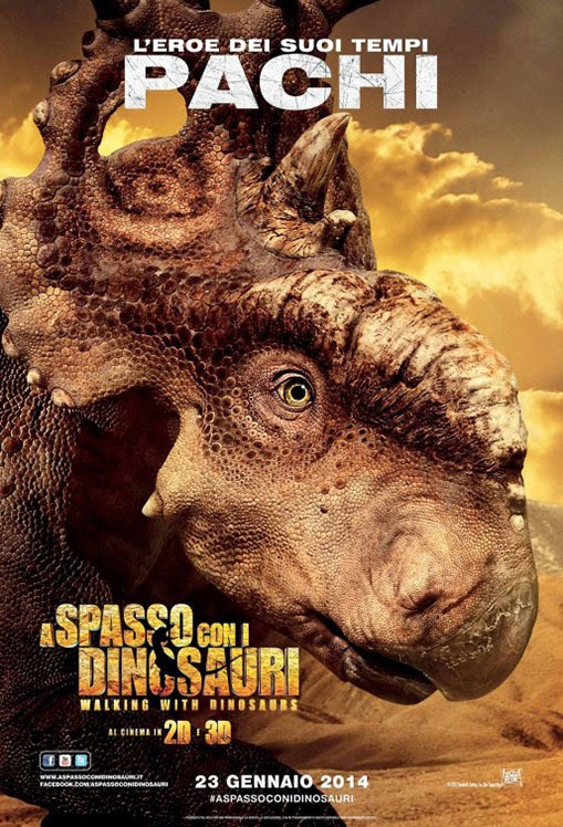 Dinoszauruszok, a Föld urai olasz karakterplakátok 01