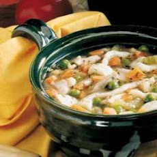 Turkey Soup with Slickers